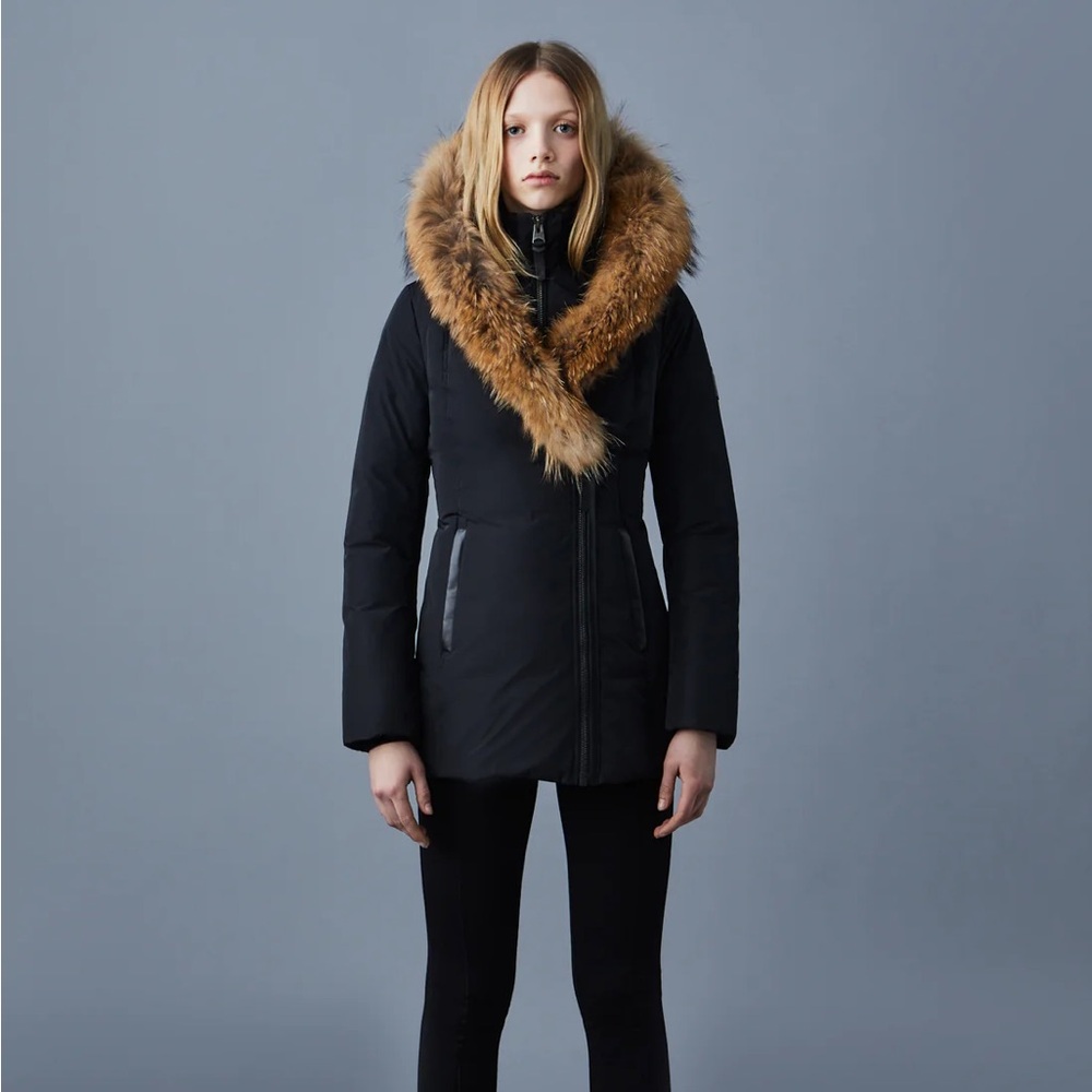 BRAND NEW Mackage ADALI down coat with natural fur